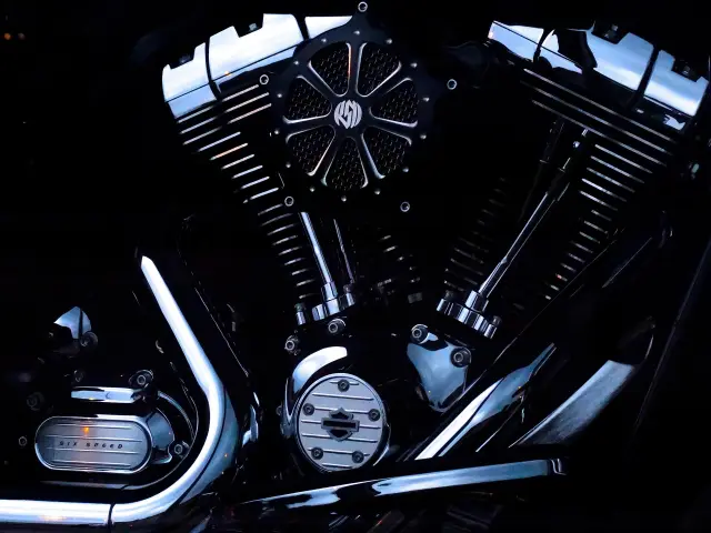 Motorcycle engine and spare parts